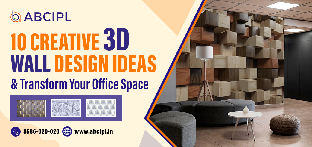 10 Creative 3D Wall Design Ideas to Transform Your Office Space