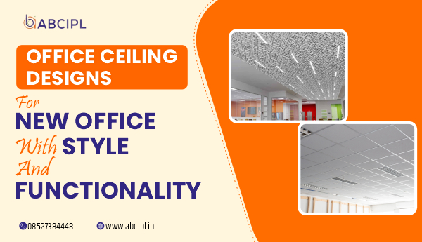 Office Ceiling Designs for New office with Style and Functionality