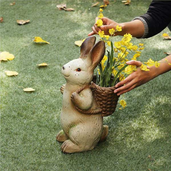 Rabbit Plant Holder